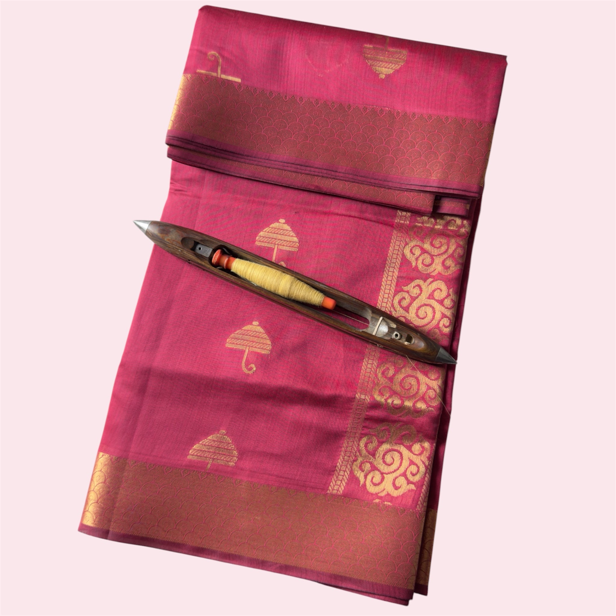 Kotta umbrella design (cotton) saree