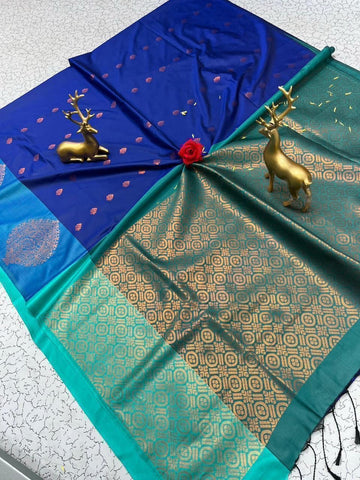 Semi silk [Bhutta saree]