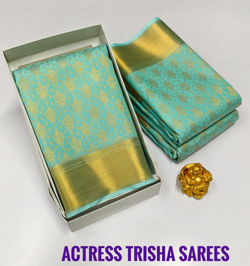 Semi silk [Actress Trisha saree]