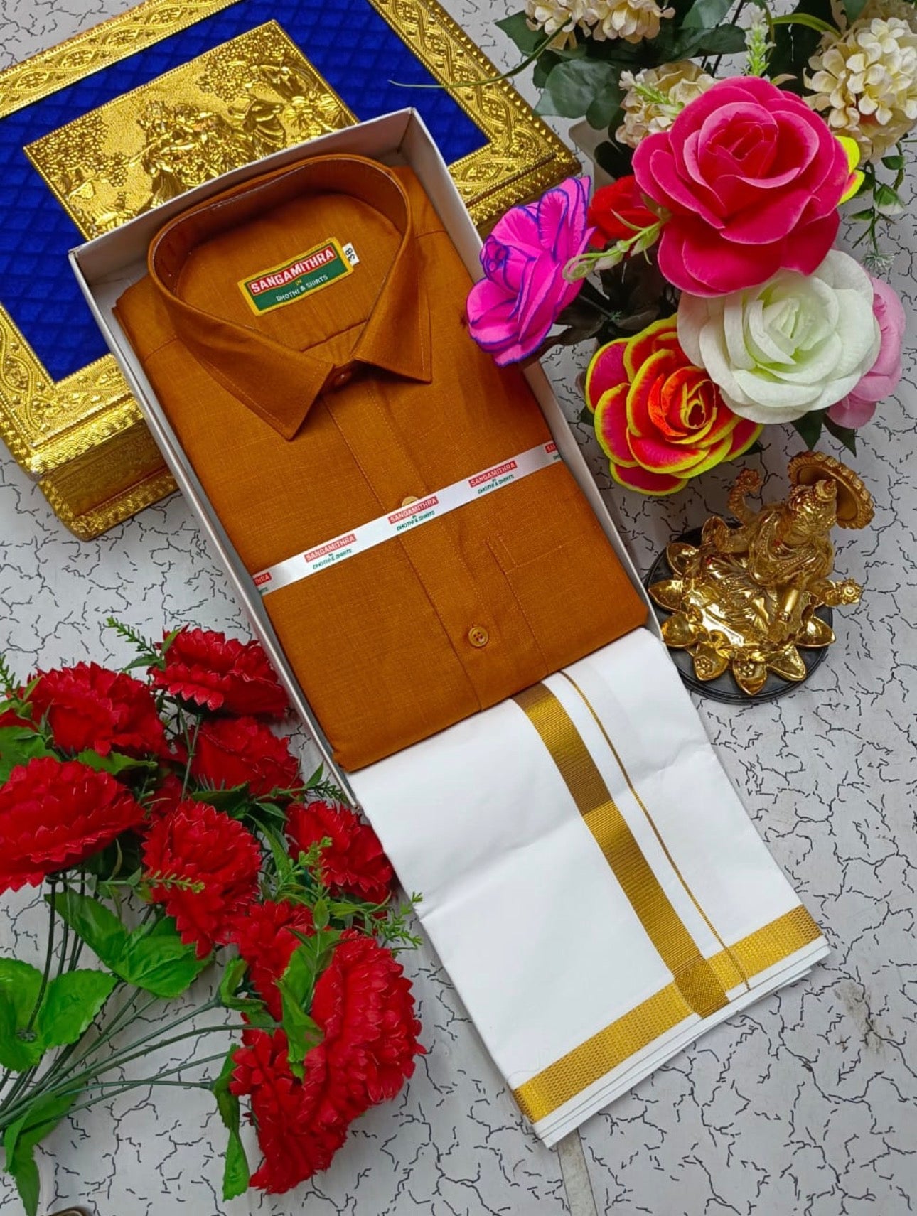 Dhoti and shirt set