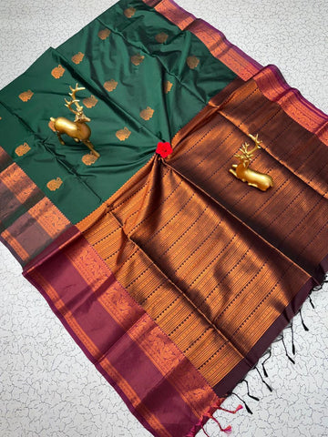 Semi silk [Bhutta saree]