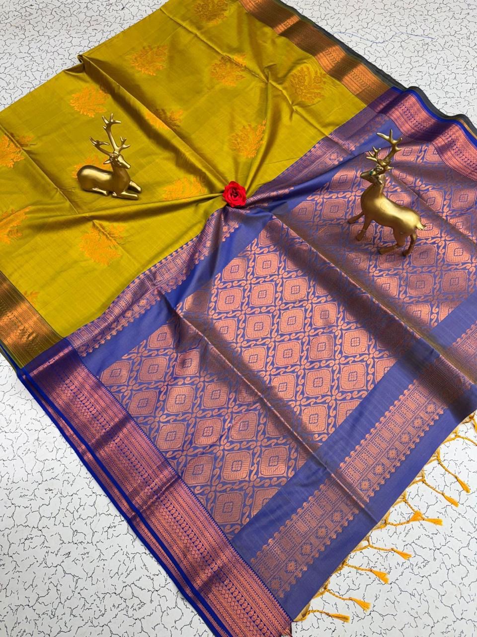 Semi silk [Bhutta saree]