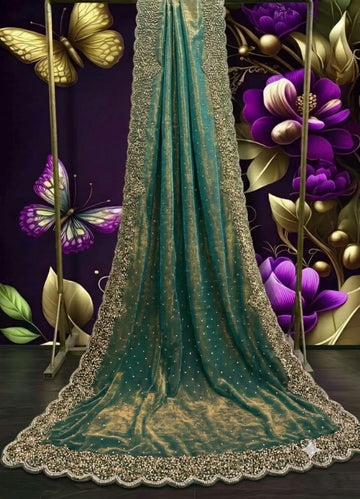 Space Silk Premium (Fancy Stone Work)