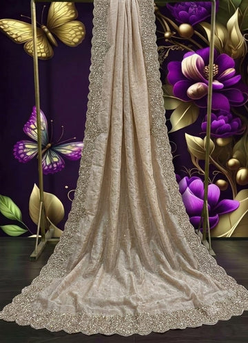 Space Silk Premium (Fancy Stone Work)