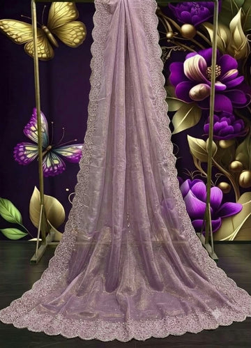 Space Silk Premium (Fancy Stone Work)