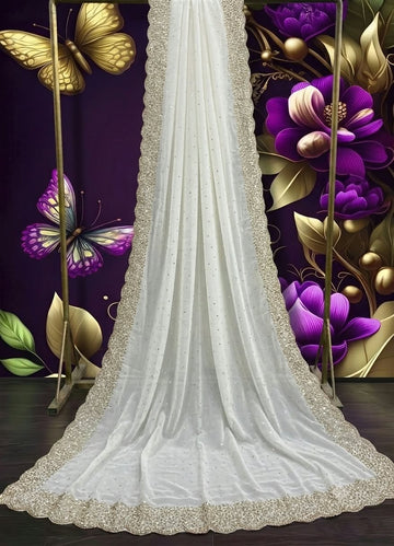 Space Silk Premium (Fancy Stone Work)