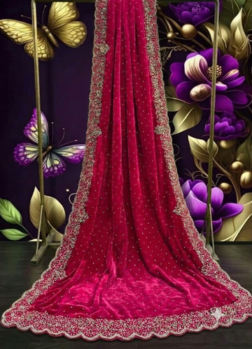 Space Silk Premium (Fancy Stone Work)