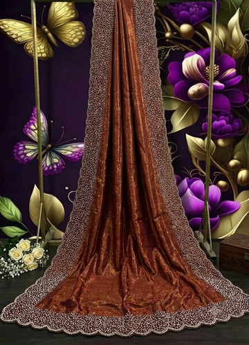 Space Silk Premium (Fancy Stone Work)