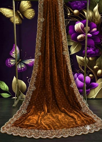 Space Silk Premium (Fancy Stone Work)