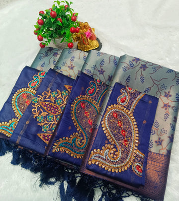 Fusion Semi Kanchi Silk