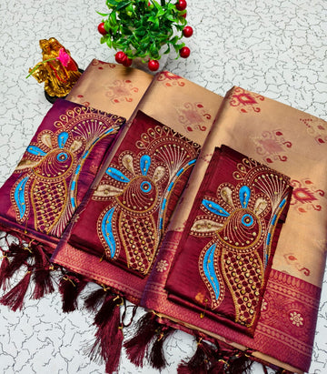 Fusion Semi Kanchi Silk