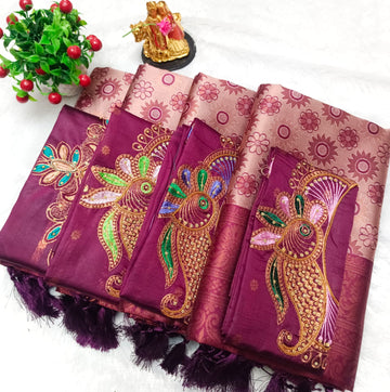 Fusion Semi Kanchi Silk