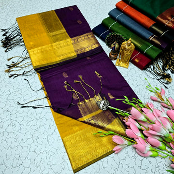 Maheshwari with Border (Silk Cotton)
