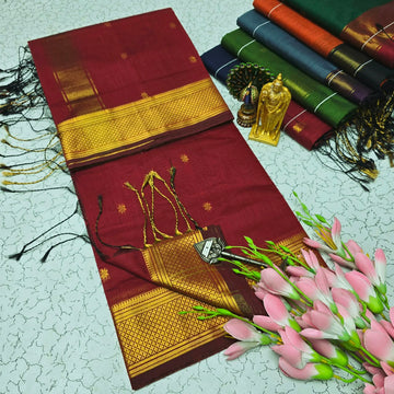 Maheshwari with Border (Silk Cotton)