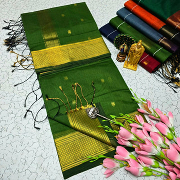 Maheshwari with Border (Silk Cotton)