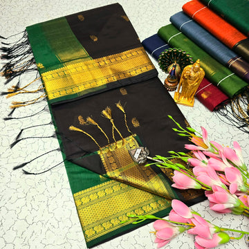 Maheshwari with Border (Silk Cotton)