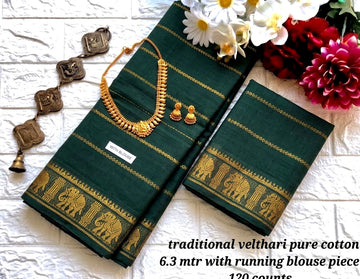 Premium Sungudi Velthari (Pure Cotton )🪡🧵