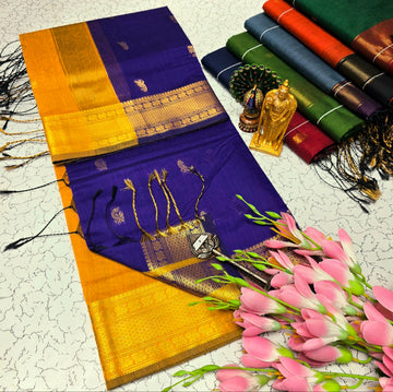 Maheshwari with Border (Silk Cotton)