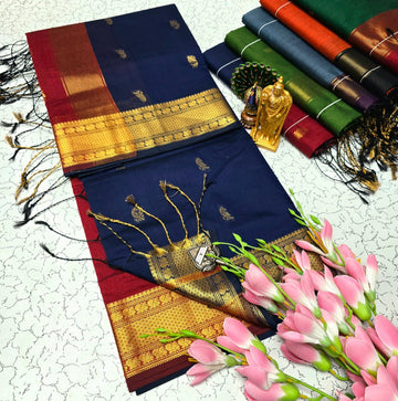 Maheshwari with Border (Silk Cotton)