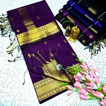 Maheshwari with Border (Silk Cotton)