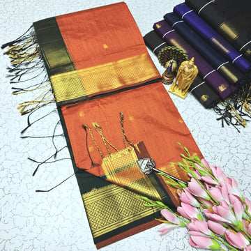 Maheshwari with Border (Silk Cotton)