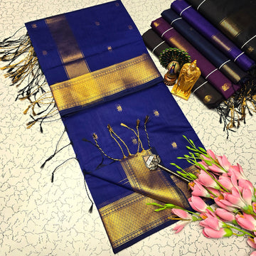 Maheshwari with Border (Silk Cotton)