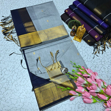 Maheshwari with Border (Silk Cotton)