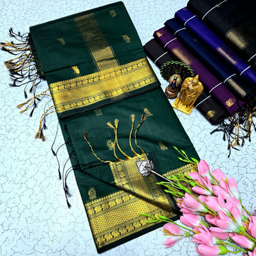 Maheshwari with Border (Silk Cotton)
