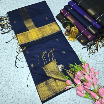 Maheshwari with Border (Silk Cotton)