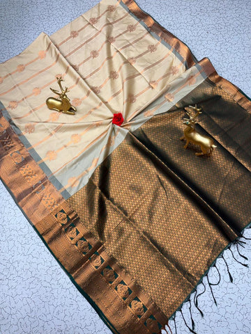 Semi silk [Bhutta saree]
