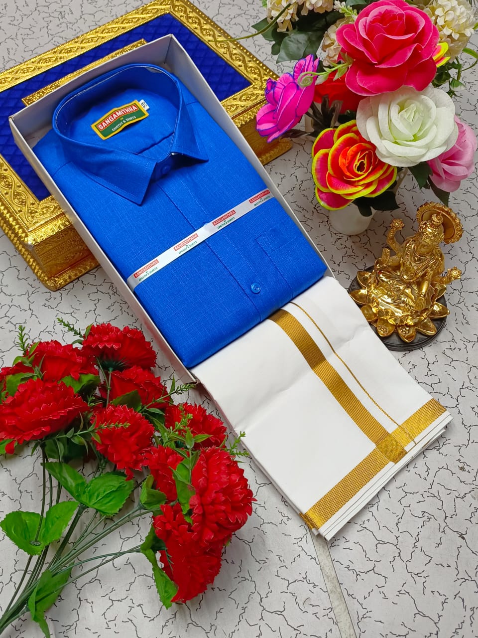 Dhoti and shirt set
