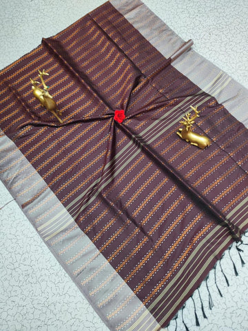 Semi silk [Bhutta saree]