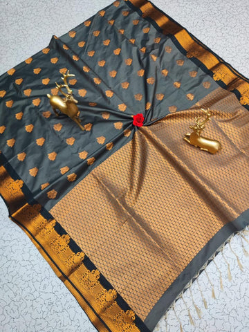 Semi silk [Bhutta saree]