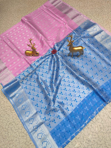 Semi silk [Bhutta saree]