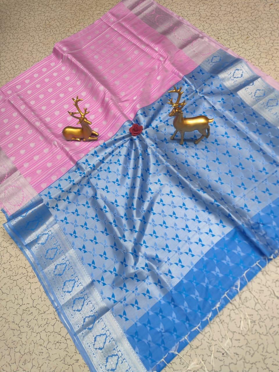 Semi silk [Bhutta saree]