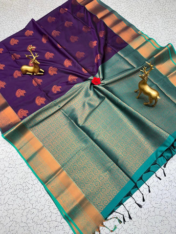Semi silk [Bhutta saree]