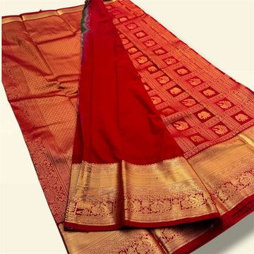 Grand wedding saree (Premium quality)⭐️