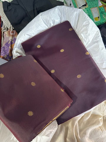 Coffee brown ( soft silk )
