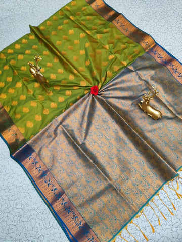 Semi silk [Bhutta saree]