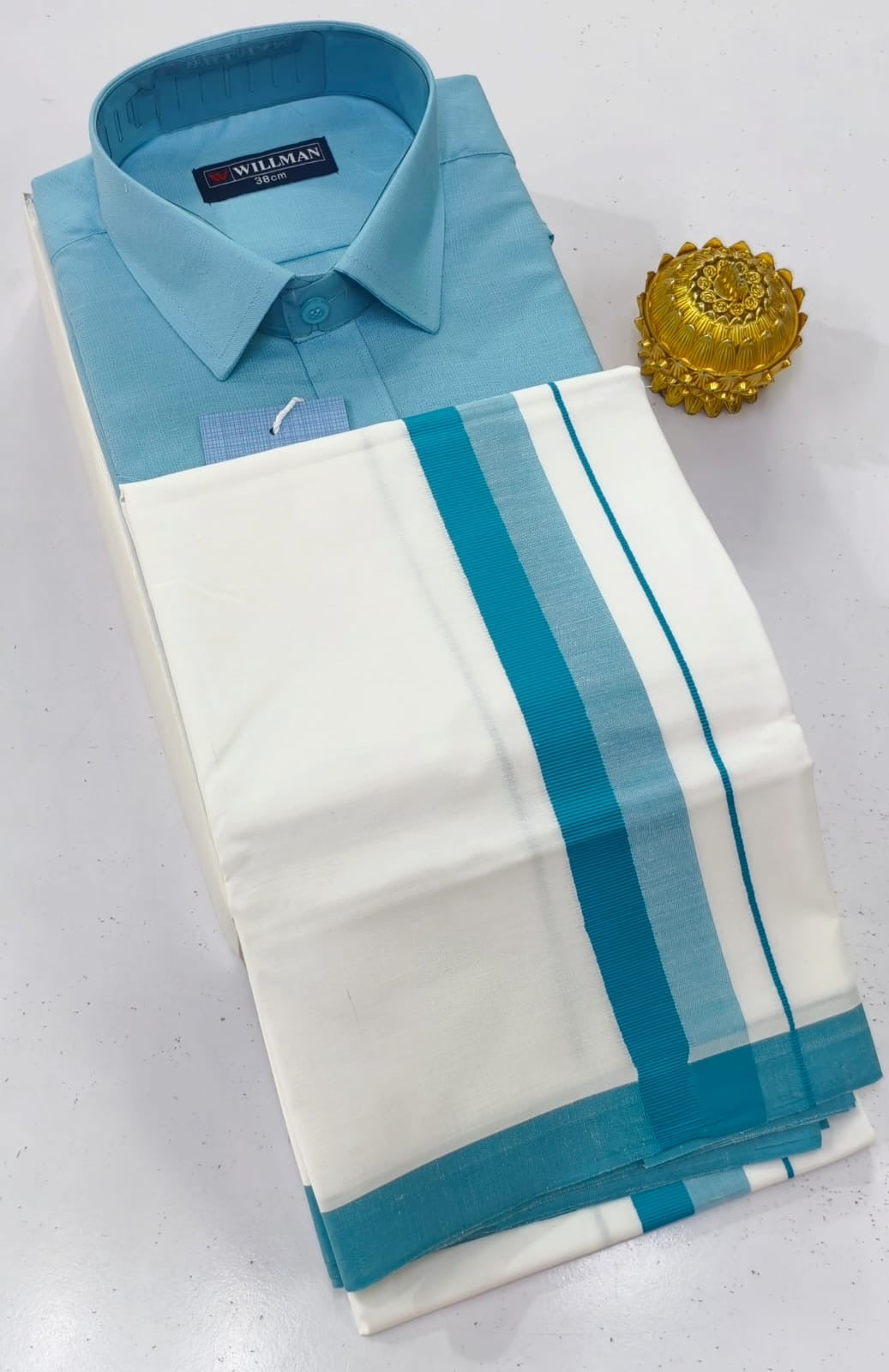 Dhoti and shirt set 6