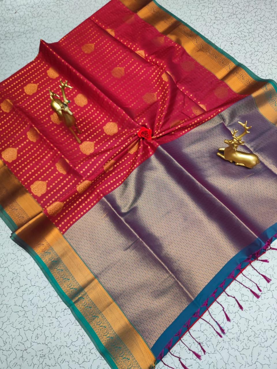 Semi silk [Bhutta saree]