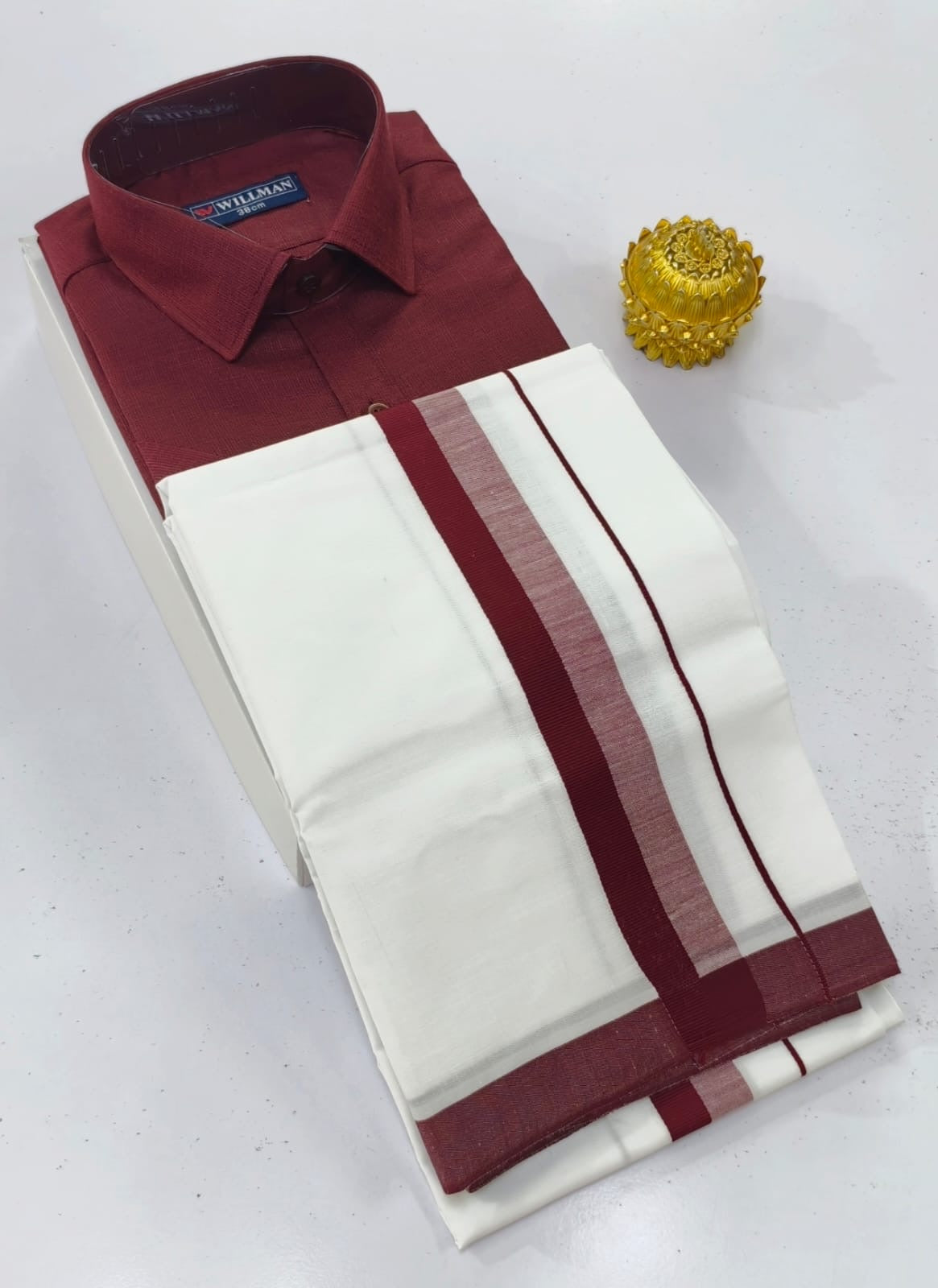 Dhoti and shirt set 8