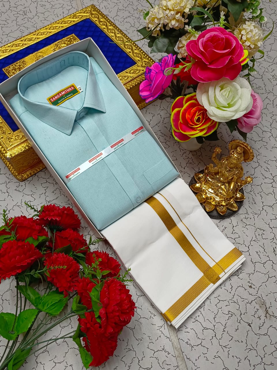 Dhoti and shirt set