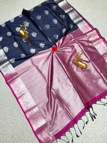 Semi silk [Bhutta saree]