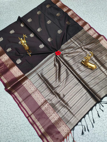 Semi silk [Bhutta saree]