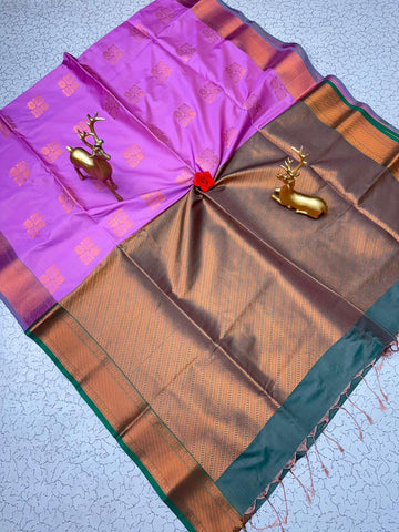 Semi silk [Bhutta saree]