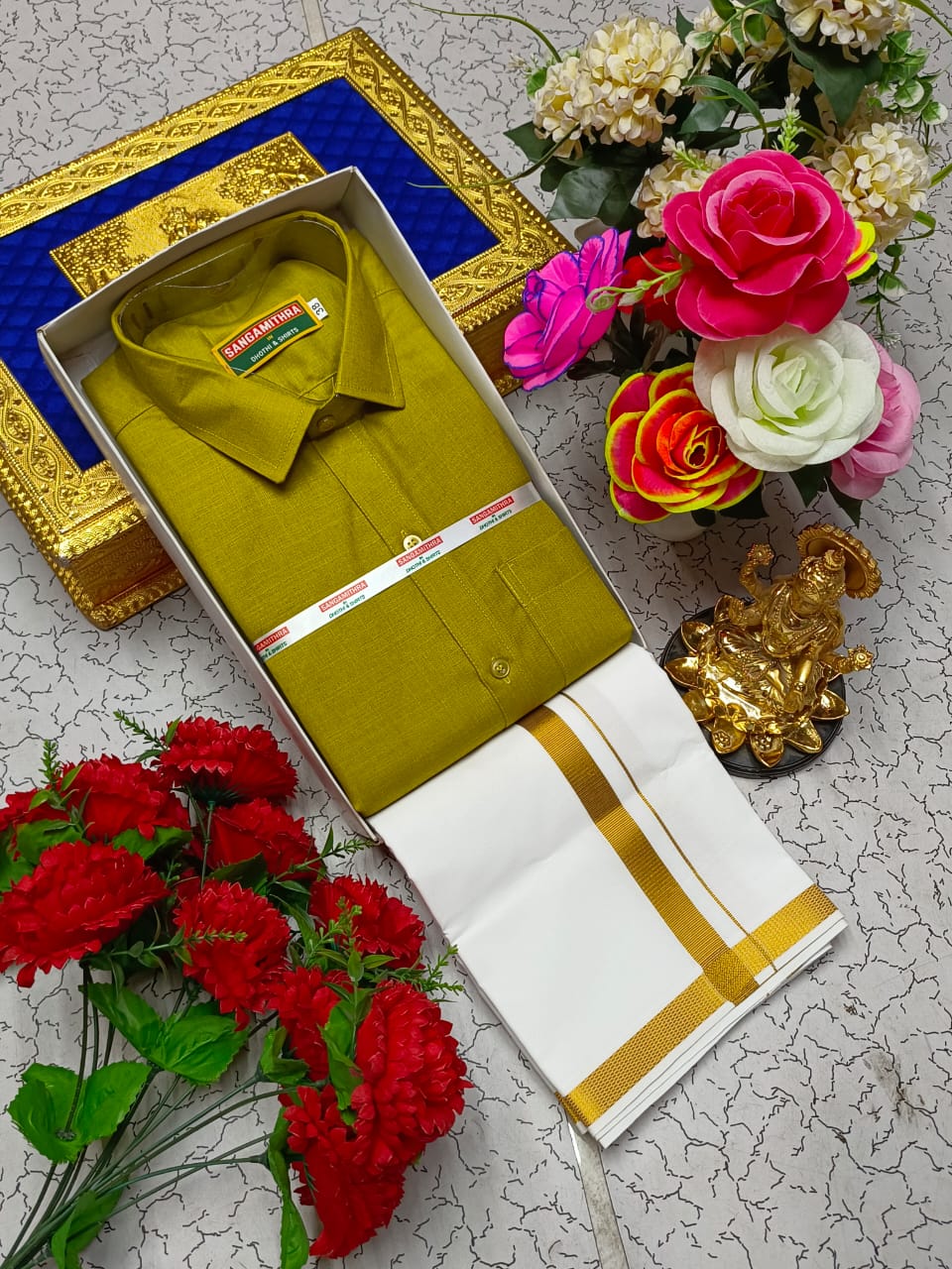 Dhoti and shirt set