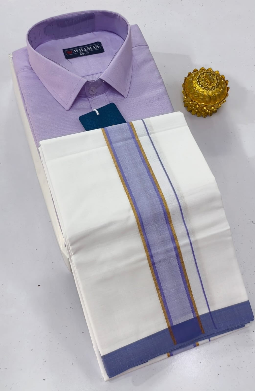 Dhoti and shirt set 4