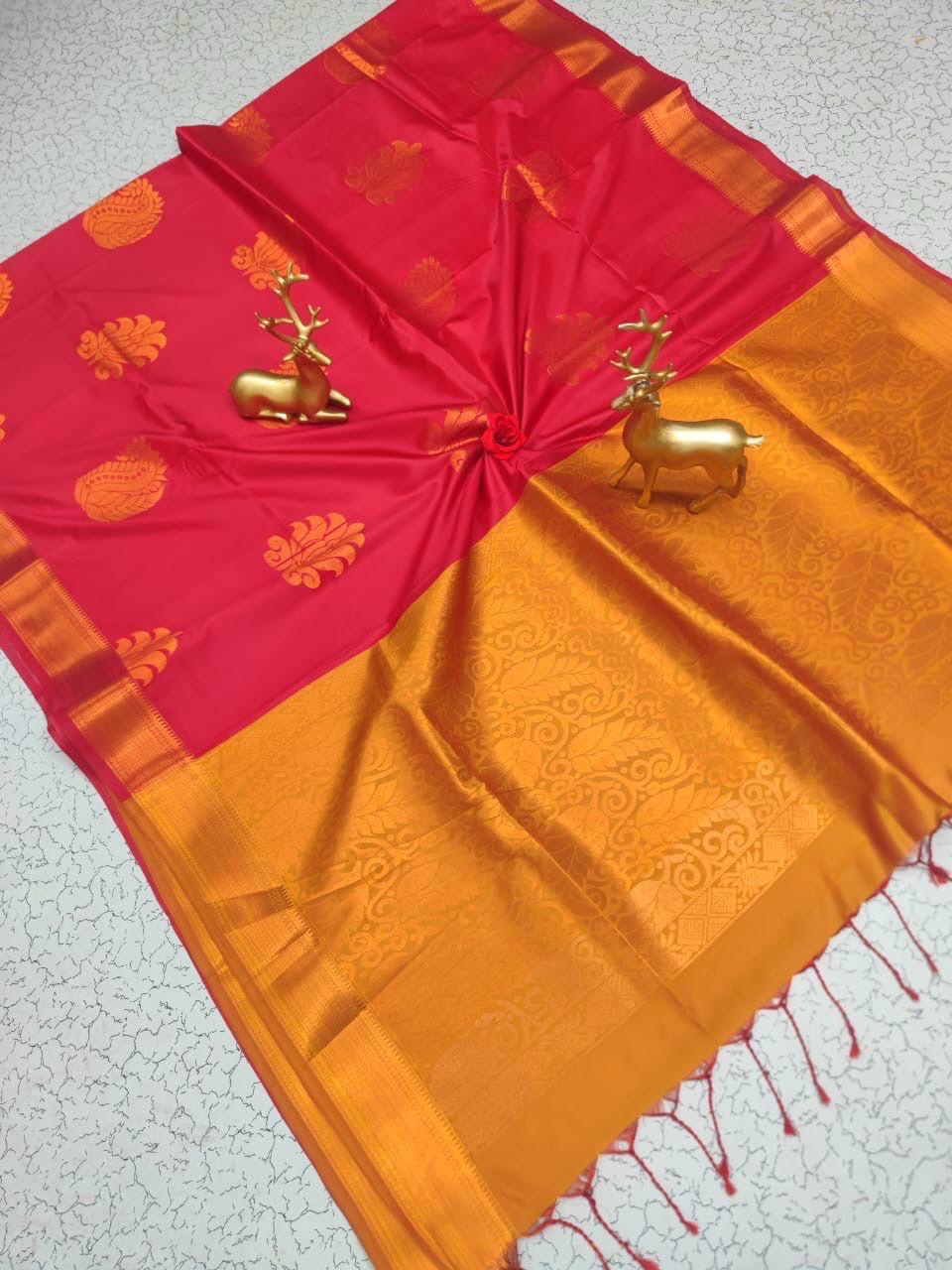 Semi silk [Bhutta saree]