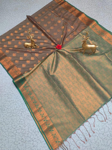 Semi silk [Bhutta saree]